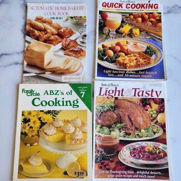 Vintage magazines bundle of four family circle ABCs of cooking Hitachi bread Tas - Picture 1 of 9